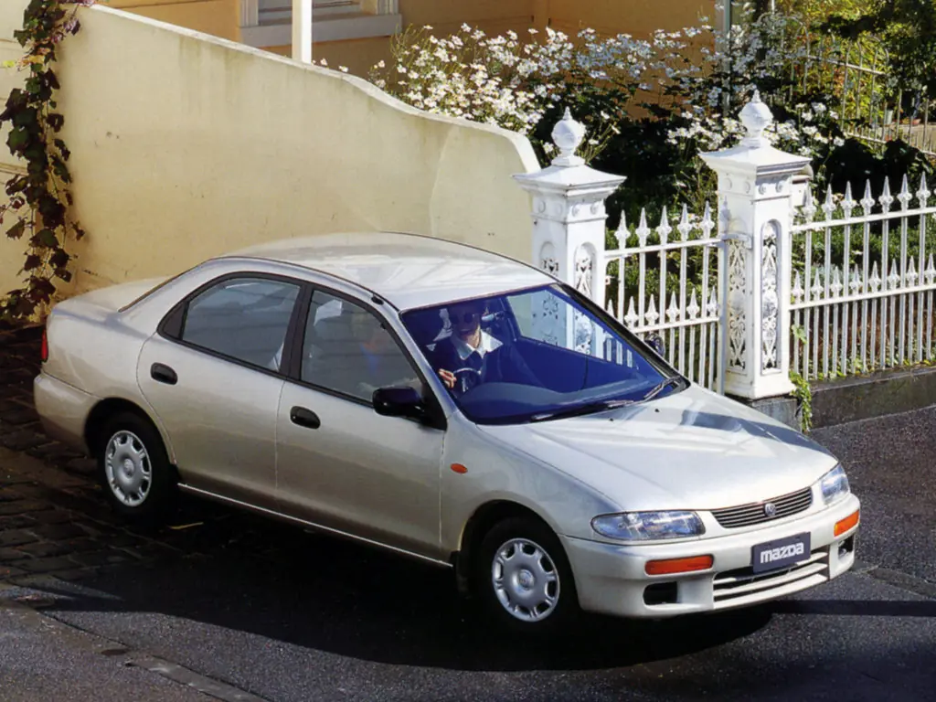 Mazda Familia (BHA5P, BHA6R, BHA8P, BHAL6R, BHALP, BHA7P, BHA7R) 8 поколение, седан (06.1994 - 09.1996)